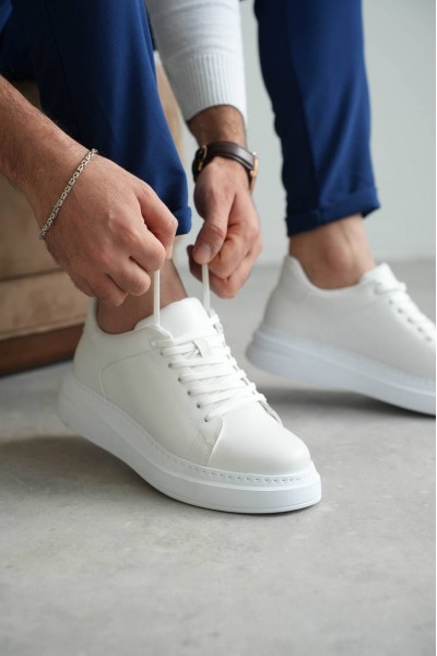 KB-B2 Kuback Beyaz Cilt Günlük Erkek Ayakkabı KB-B2 Kuback Beyaz Cilt Günlük Erkek Ayakkabı