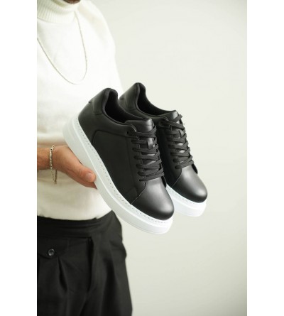 KB-B2 Kuback Siyah Cilt Günlük Erkek Ayakkabı