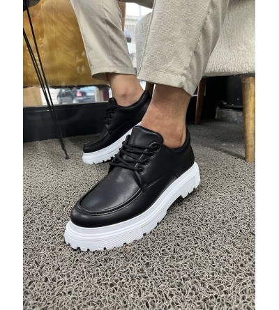 KB-X6 Kuback Siyah Cilt Günlük Erkek Ayakkabı