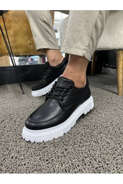 KB-X6 Kuback Siyah Cilt Günlük Erkek Ayakkabı