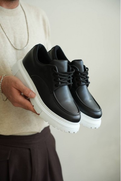 KB-X6 Kuback Siyah Cilt Günlük Erkek Ayakkabı KB-X6 Kuback Siyah Cilt Günlük Erkek Ayakkabı