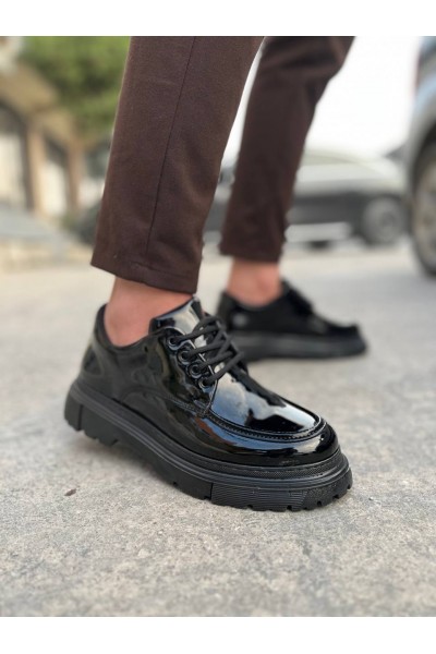 KB-X6 Kuback Kömür Rugan Günlük Erkek Ayakkabı KB-X6 Kuback Kömür Rugan Günlük Erkek Ayakkabı