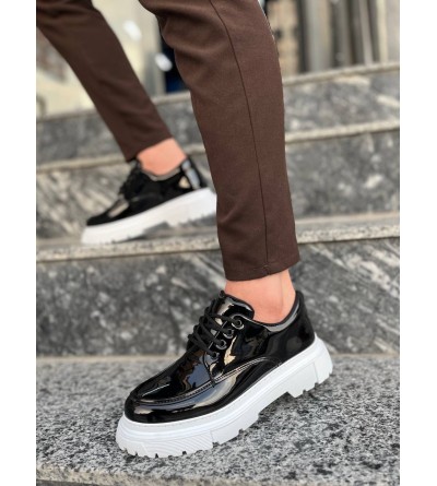 KB-X6 Kuback Siyah Rugan Günlük Erkek Ayakkabı