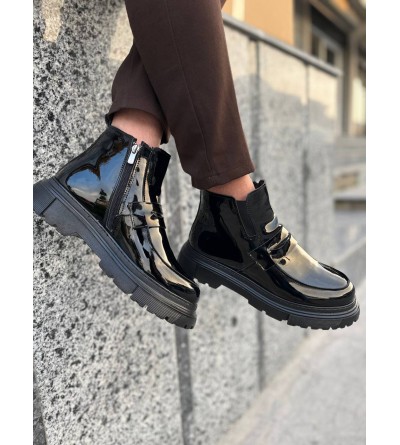 KB-K1 Kuback Kömür Rugan Günlük Erkek Bot