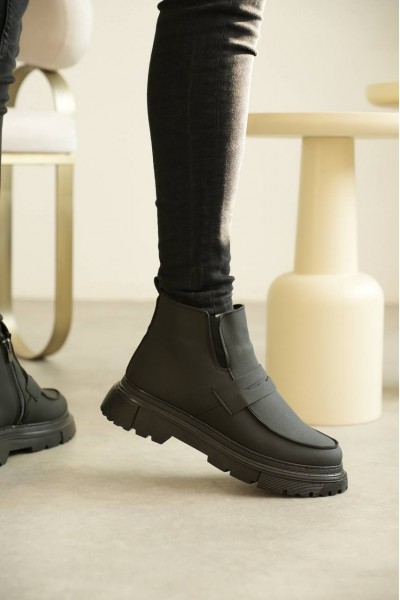 KB-K1 Kuback Kömür Cilt Günlük Erkek Bot