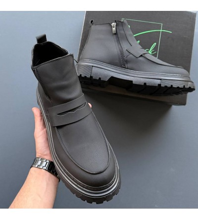 KB-K1 Kuback Kömür Cilt Günlük Erkek Bot