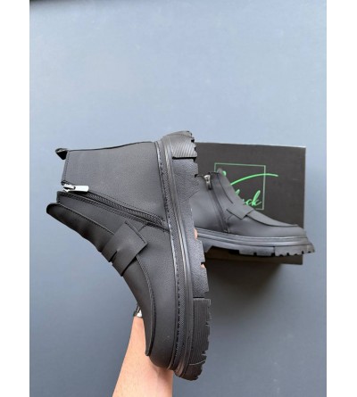 KB-K1 Kuback Kömür Cilt Günlük Erkek Bot