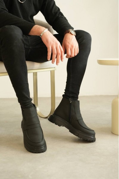 KB-K1 Kuback Kömür Cilt Günlük Erkek Bot KB-K1 Kuback Kömür Cilt Günlük Erkek Bot