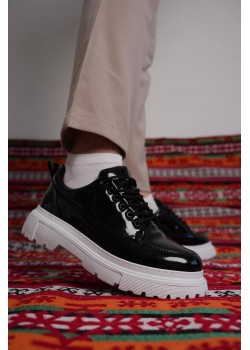 KB-702 Kuback Siyah Rugan Günlük Erkek Ayakkabı