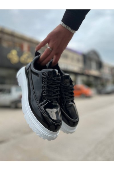 KB-702 Kuback Siyah Rugan Günlük Erkek Ayakkabı