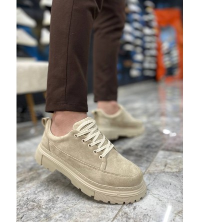 KB-702 Kuback Bej Süet Günlük Erkek Ayakkabı