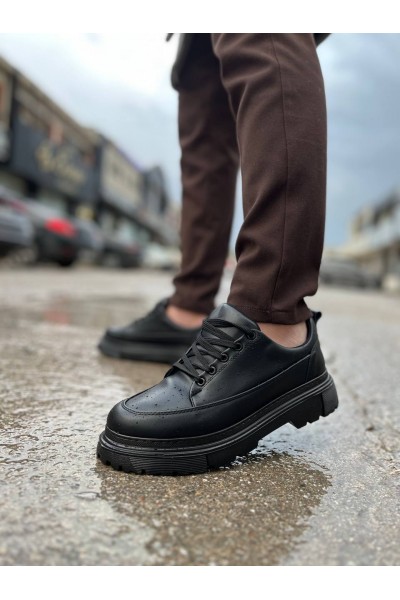 KB-702 Kuback Kömür Cilt Günlük Erkek Ayakkabı