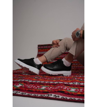 KB-702 Kuback Siyah Cilt Günlük Erkek Ayakkabı KB-702 Kuback Siyah Cilt Günlük Erkek Ayakkabı