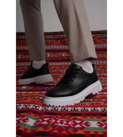 KB-702 Kuback Siyah Cilt Günlük Erkek Ayakkabı KB-702 Kuback Siyah Cilt Günlük Erkek Ayakkabı