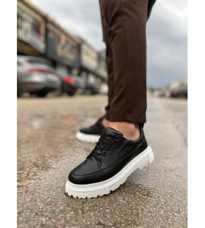 KB-702 Kuback Siyah Cilt Günlük Erkek Ayakkabı