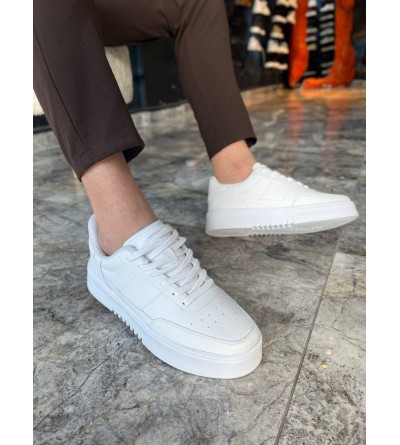 KB-N2 Kuback Beyaz Cilt Günlük Erkek Ayakkabı