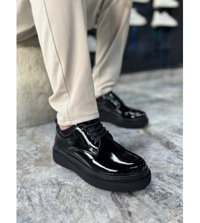 KB-X16 Kuback Kömür Rugan Günlük Erkek Ayakkabı