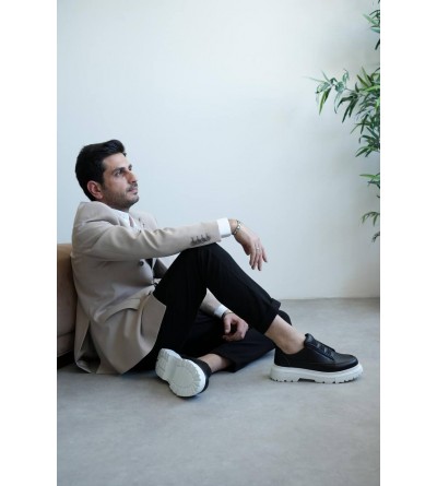 KB-703 Kuback Siyah Lastikli Günlük Erkek Ayakkabı KB-703 Kuback Siyah Lastikli Günlük Erkek Ayakkabı