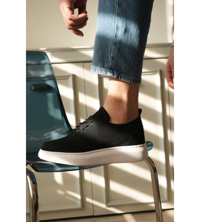 KB-M101 Kuback Siyah Triko Bağcıklı Günlük Erkek Ayakkabı KB-M101 Kuback Siyah Triko Bağcıklı Günlük Erkek Ayakkabı