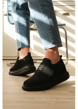 KB-M101 Kuback Kömür Triko Bağcıklı Günlük Erkek Ayakkabı