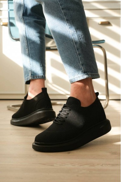 KB-M101 Kuback Kömür Triko Bağcıklı Günlük Erkek Ayakkabı