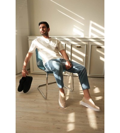 KB-M101 Kuback Bej Triko Bağcıklı Günlük Erkek Ayakkabı KB-M101 Kuback Bej Triko Bağcıklı Günlük Erkek Ayakkabı