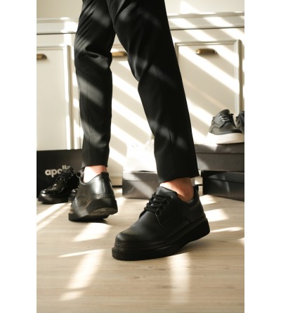 KB-X16 Kuback Kömür Cilt Günlük Erkek Ayakkabı 