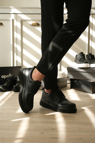 KB-X16 Kuback Kömür Cilt Günlük Erkek Ayakkabı 