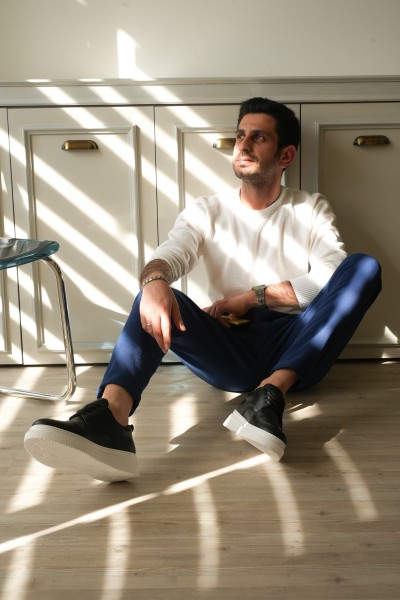 KB-X16 Kuback Siyah Cilt Günlük Erkek Ayakkabı 