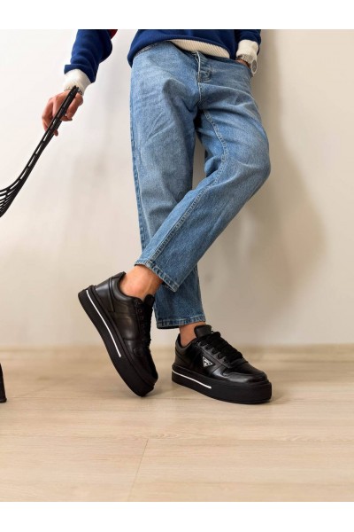 KB-04 Kuback Kömür Cilt Günlük Erkek Ayakkabı 