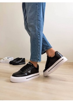 KB-04 Kuback Siyah Cilt Günlük Erkek Ayakkabı