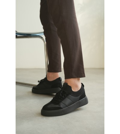 KB-010 Kuback Kömür Cilt Günlük Erkek Ayakkabı 