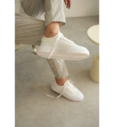 KB-010 Kuback Beyaz Cilt Günlük Erkek Ayakkabı KB-010 Kuback Beyaz Cilt Günlük Erkek Ayakkabı