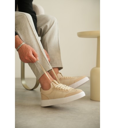 KB-010 Kuback Bej Cilt Günlük Erkek Ayakkabı KB-010 Kuback Bej Cilt Günlük Erkek Ayakkabı