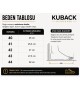 KB-X12 Kuback Beyaz Siyah Cilt Günlük Erkek Ayakkabı