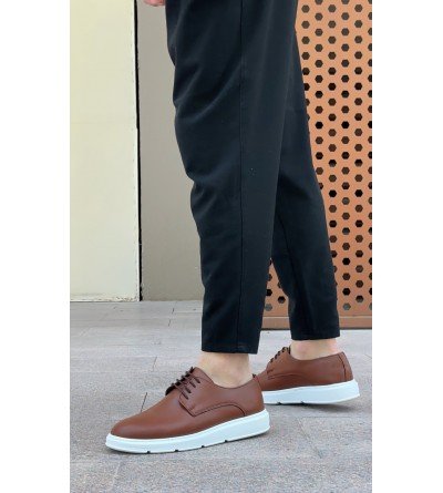 BA0003 Bağcıklı Klasik Taba Beyaz Kalın Taban Casual Erkek Ayakkabı BA0003 Bağcıklı Klasik Taba Beyaz Kalın Taban Casual Erkek Ayakkabı