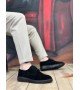 BA0003 Bağcıklı Süet Klasik Siyah Yüksek Taban Casual Erkek Ayakkabı BA0003 Bağcıklı Süet Klasik Siyah Yüksek Taban Casual Erkek Ayakkabı
