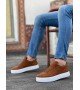 BA0104 Bağcıklı Taba Süet Beyaz Taban Spor Klasik Erkek Ayakkabı BA0104 Bağcıklı Taba Süet Beyaz Taban Spor Klasik Erkek Ayakkabı