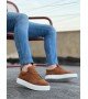 BA0104 Bağcıklı Taba Süet Beyaz Taban Spor Klasik Erkek Ayakkabı BA0104 Bağcıklı Taba Süet Beyaz Taban Spor Klasik Erkek Ayakkabı