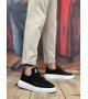 BA0375 Özel Örme Triko Tarz Siyah Renk Spor Ayakkabı BA0375 Özel Örme Triko Tarz Siyah Renk Spor Ayakkabı