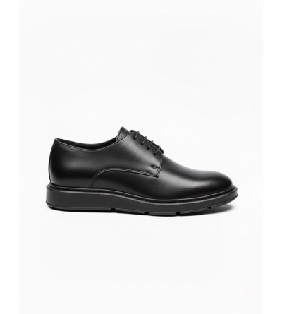 BA0003 Bağcıklı Klasik Siyah Yüksek Siyah Taban Casual Erkek Ayakkabı BA0003 Bağcıklı Klasik Siyah Yüksek Siyah Taban Casual Erkek Ayakkabı