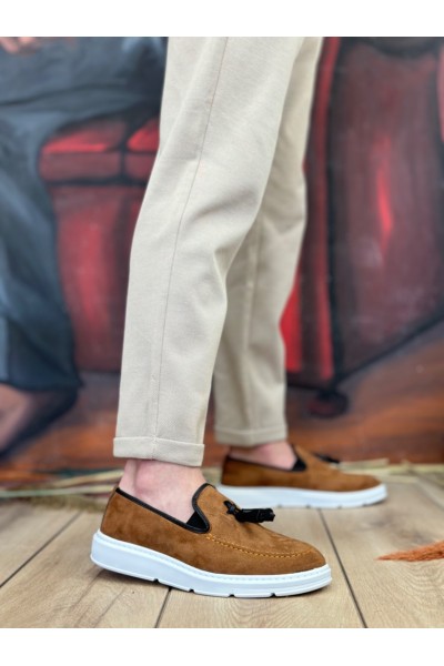 BA0005 Bağcıksız Yüksek Taban Klasik Püsküllü Corcik Erkek Ayakkabı BA0005 Bağcıksız Yüksek Taban Klasik Püsküllü Corcik Erkek Ayakkabı