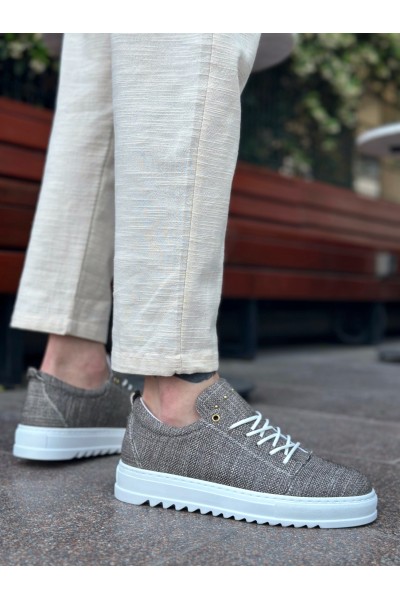 BA0152 Bağcıklı Yüksek Taban Kahve Kırçıllı Erkek Ayakkabı BA0152 Bağcıklı Yüksek Taban Kahve Kırçıllı Erkek Ayakkabı