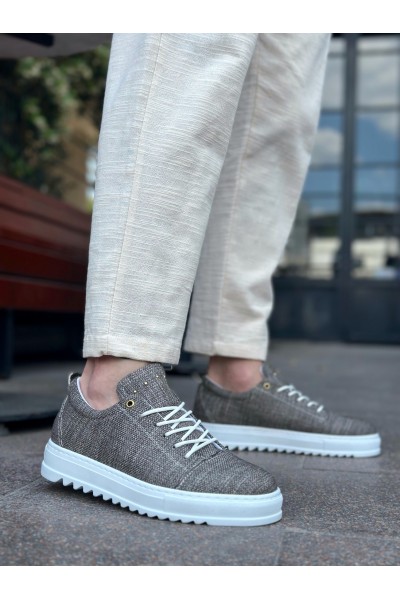 BA0152 Bağcıklı Yüksek Taban Kahve Kırçıllı Erkek Ayakkabı BA0152 Bağcıklı Yüksek Taban Kahve Kırçıllı Erkek Ayakkabı