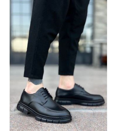 BA0237 Bağcıklı Klasik Yüksek Taban Casual Erkek Ayakkabı