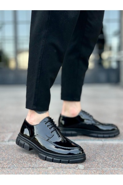 BA0237 Bağcıklı Rugan Klasik Yüksek Taban Casual Erkek Ayakkabı BA0237 Bağcıklı Rugan Klasik Yüksek Taban Casual Erkek Ayakkabı