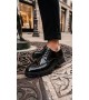BA0237 Bağcıklı Rugan Klasik Yüksek Taban Casual Erkek Ayakkabı