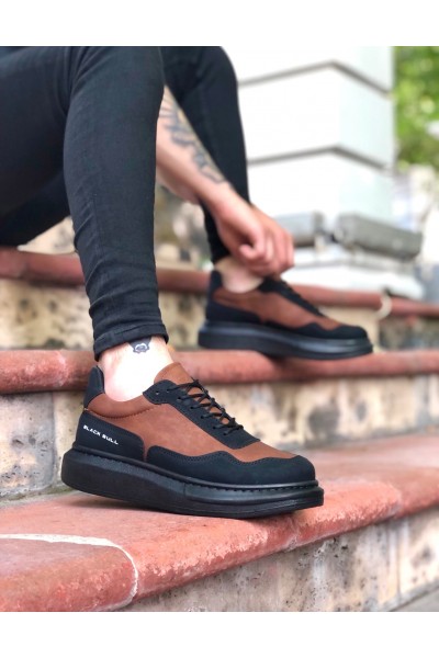 BA0238 BOA Yüksek Taban Taba Siyah Bağcıklı Erkek Ayakkabı BA0238 BOA Yüksek Taban Taba Siyah Bağcıklı Erkek Ayakkabı