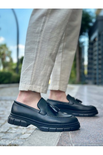 BA0240 Püsküllü Cilt Klasik Yüksek Taban Casual Erkek Ayakkabı BA0240 Püsküllü Cilt Klasik Yüksek Taban Casual Erkek Ayakkabı