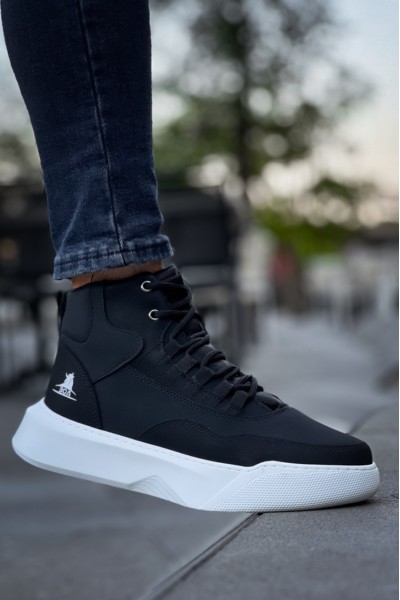 BA0318 Bağcıklı Erkek Yüksek Taban Beyaz Taban Spor Bot BA0318 Bağcıklı Erkek Yüksek Taban Beyaz Taban Spor Bot